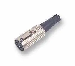 DELTRON ENCLOSURES - Soket Garis DIN 6 Pin