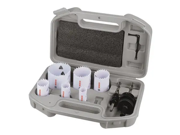 Bosch Multi Material Hole Saw Plumbers Set, 9 Piece