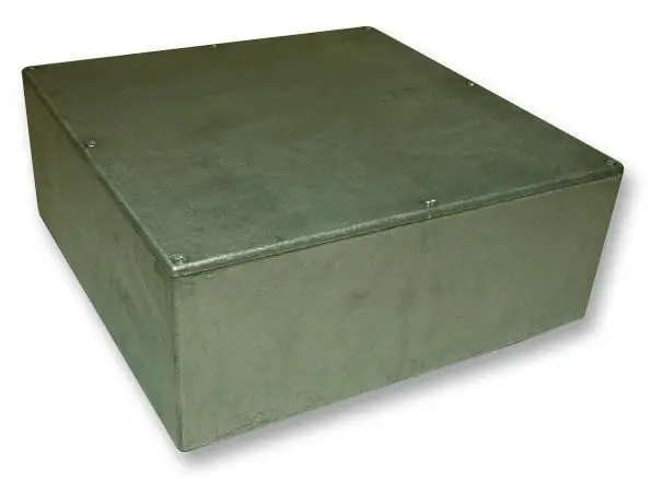 DELTRON ENCLOSURES - IP54 壓鑄鋁屏蔽外殼 250x250x100毫米