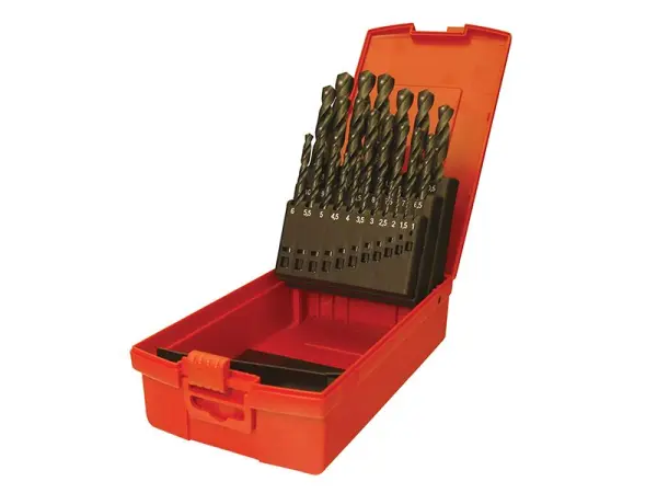 Dormer A190 No.18 HSS Drill Set, 29-Piece, 1/16 - 1/2in x 64ths
