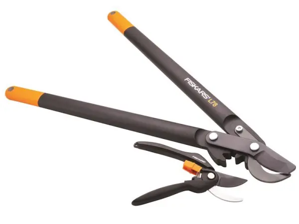 Fiskars - Σετ Κλαδευτήρων & Κλαδευτή PowerGear
