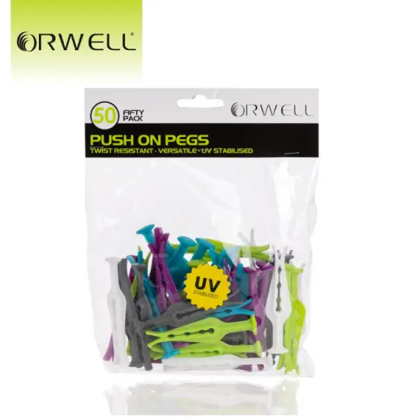 Orwell Push On Pegs 50 Pack