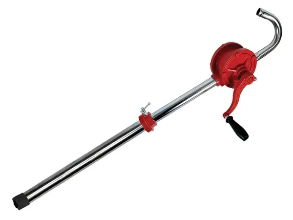 Faithfull Cast Iron Rotary Pump for Diesel & Oil, 1m Tube