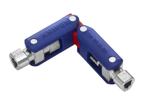 Knipex DoubleJoint Control Cabinet Key with Magnetic Bit Adapter