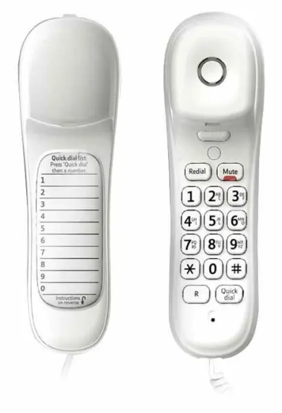 BT Duet 210 Bedraad Telefoon, Wit