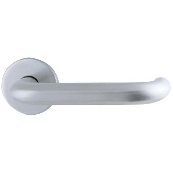 ARRONE RTD Round Lever Door Handles on Rose, Stainless Steel