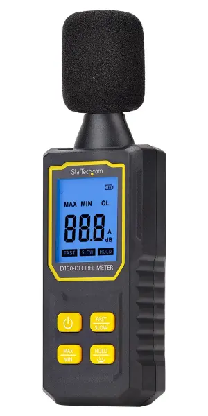 StarTech.com Digital Sound Level Meter 30-130dBA