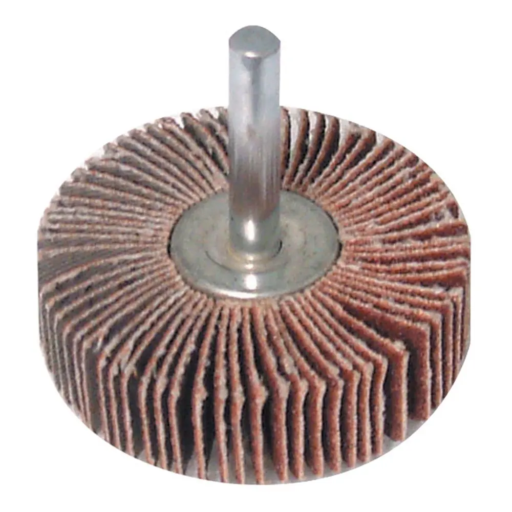 Produktbild von Silverline 993031 Klappenschleifscheibe 40 Mm, Körnung 80 – Der Kleine Allrounder Für Bohrmaschine & Geradschleifer
