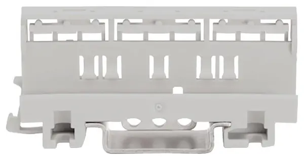 WAGO 4mm Mounting Carrier for 221 Series Connectors - Grey