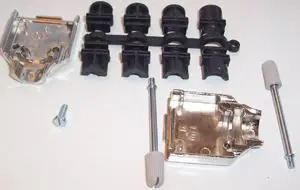 MH Connectors Coperchio Zincato 9 Vie con Schermatura RFI/EMI