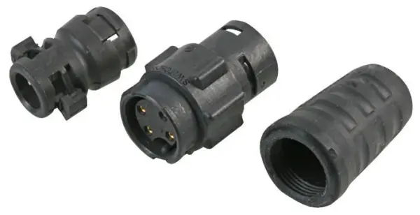 SWITCHCRAFT/CONXALL - EN3 Inline-Steckdose, 4-polig