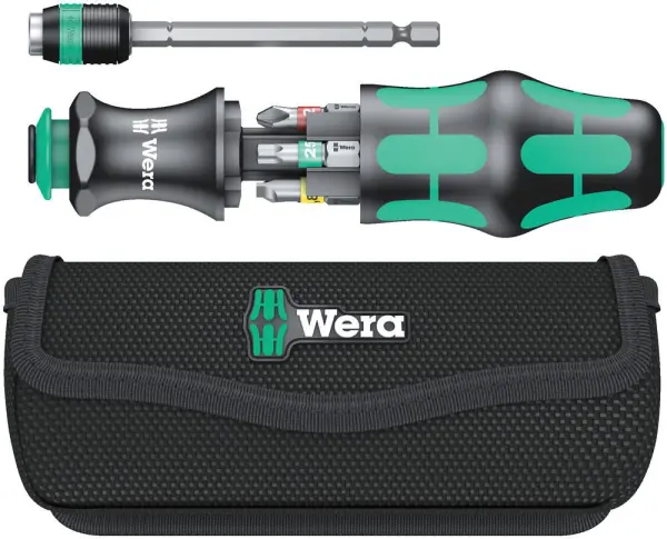 Wera - Kraftform Kompakt 20 Alatan Finder 1 dengan Pouch, 7 Keping