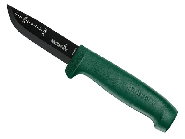 Hultafors OK1 Outdoor Mes, Carbon Staal, 225mm