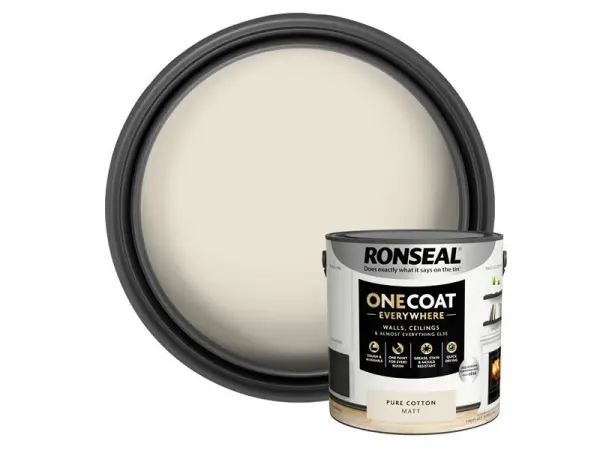 Ronseal Vernice Universale Una Manica 2,5L - Cotone Puro
