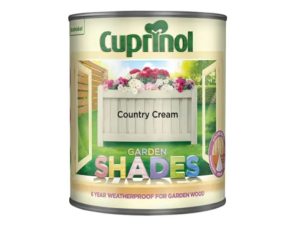 Cuprinol Garden Shades Country Cream 1L Houtbeits