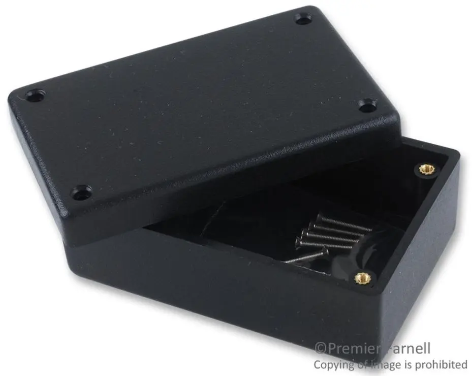 HAMMOND מארז אש ABS אפור IP54 105x66x45מ״מ