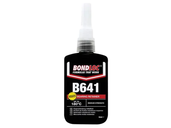 Bondloc B641 Composto de Retenção para Rolamentos, Amarelo, 50ml