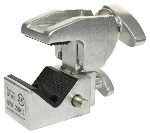 DOUGHTY Supaclamp - Αρθρωτή Σφιγκτήρα 50mm, Αντοχή 20kg, Βάρος 0.45kg