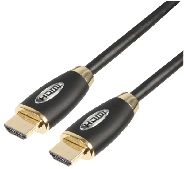 PRO SIGNAL Premium High Speed HDMI Cable, Gold Plated, 10m, Black