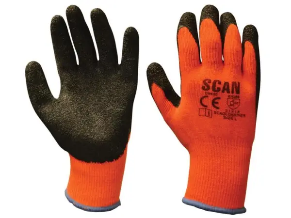 Scan Guantes Térmicos con Recubrimiento de Látex - XL (Talla 10)