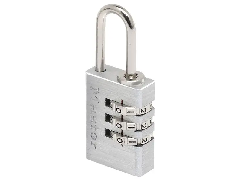 Master Lock - 3-Ψήφιος Συνδυασμός Κλειδαριάς Αλουμινίου 20mm