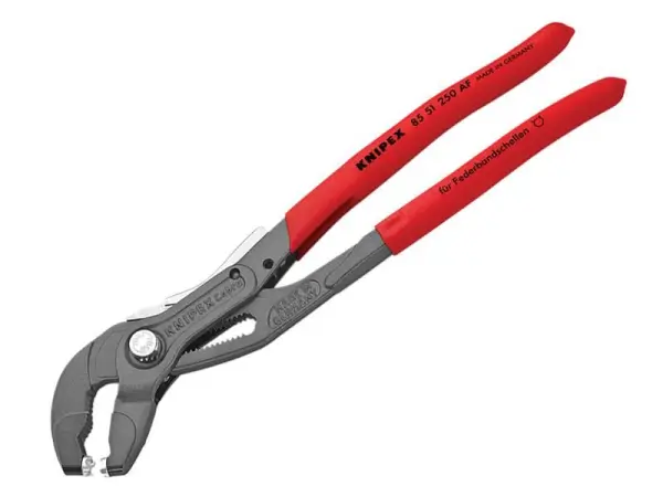 Knipex Pinze a Molla per Fascette 85 51 250 AF con Blocco