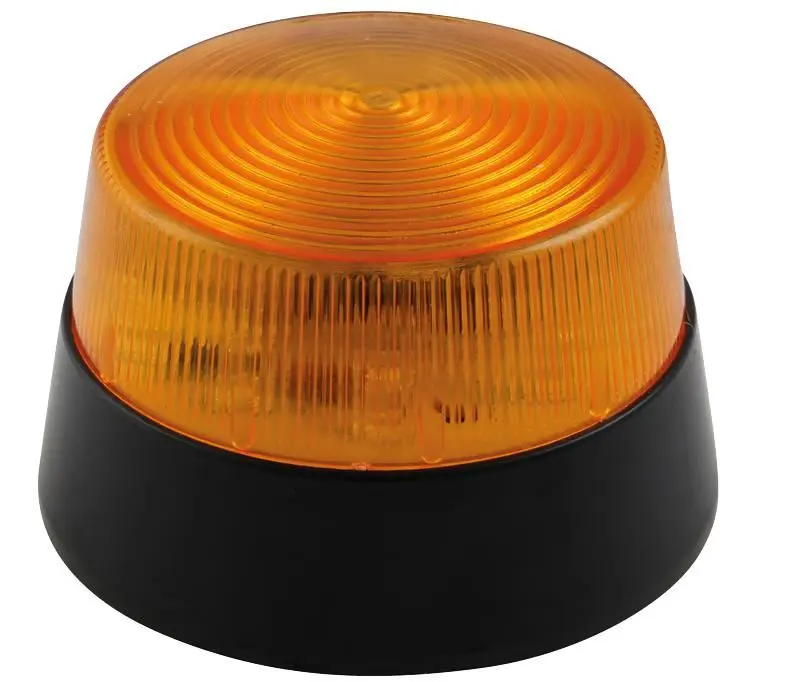 VELLEMAN Warning Flasher, LED, 12V, 77mm, Amber