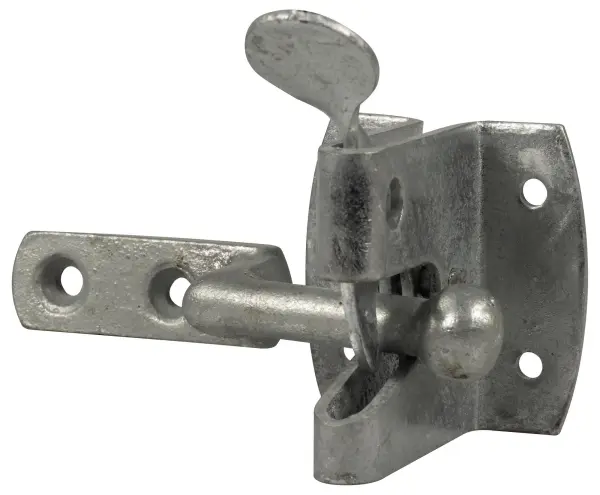 Duratool Heavy Duty Automatic Gate Latch Galvanised