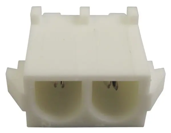 AMP TE Connectivity 350786-1 2-Way Pin Header, 6.35mm Pitch