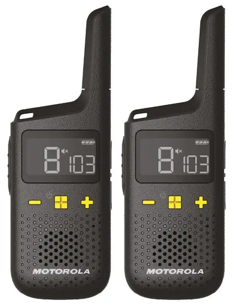 Motorola Solutions XT185 Two-Way Radio Pair, 8km Range, IP54