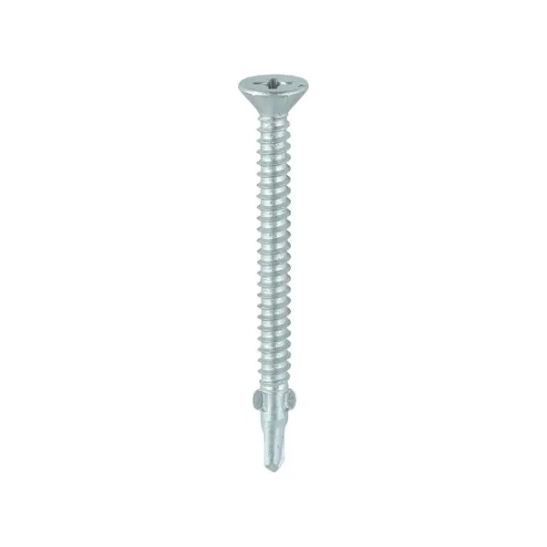 Timco Metal Construction Screws, Countersunk, Wing-Tip, 5.5x65mm, 200pk