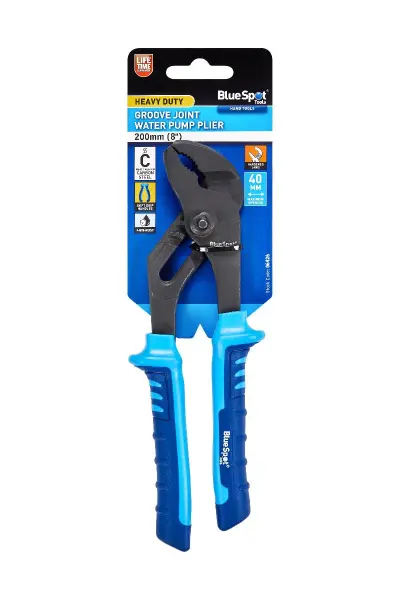 Blue Spot Tools 200毫米水道钳 水槽钳 活动板手 8英寸