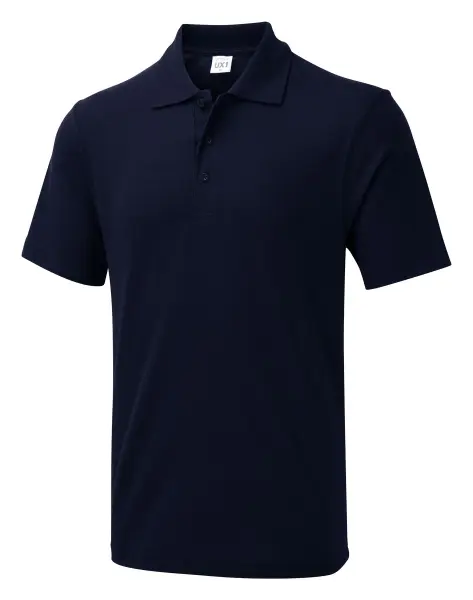 Uneek UX Polo - 50% Polyester 50% Cotton - Navy - 4XL