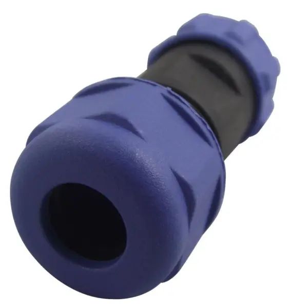 CLIFF Circular Waterproof Socket, Male, 5 Way, IP68, In-line