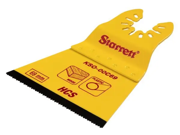 Lâmina Plana HCS Starrett KSO-00C69 para Multiferramenta