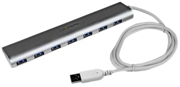 STARTECH 7포트 USB 3.0 허브 (전원 어댑터 포함)