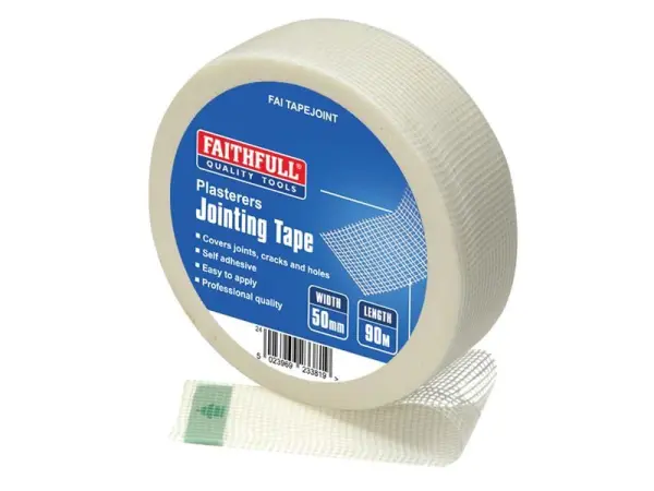 Faithfull PT1-50 Plasterer's Joint Tape, 50mm x 90m