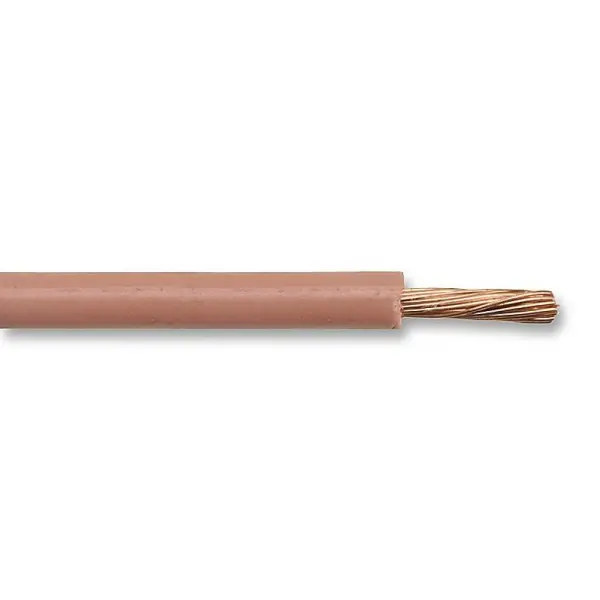 PRO POWER Tri-Rated Switchgear Wire - Brown 1mm 500m