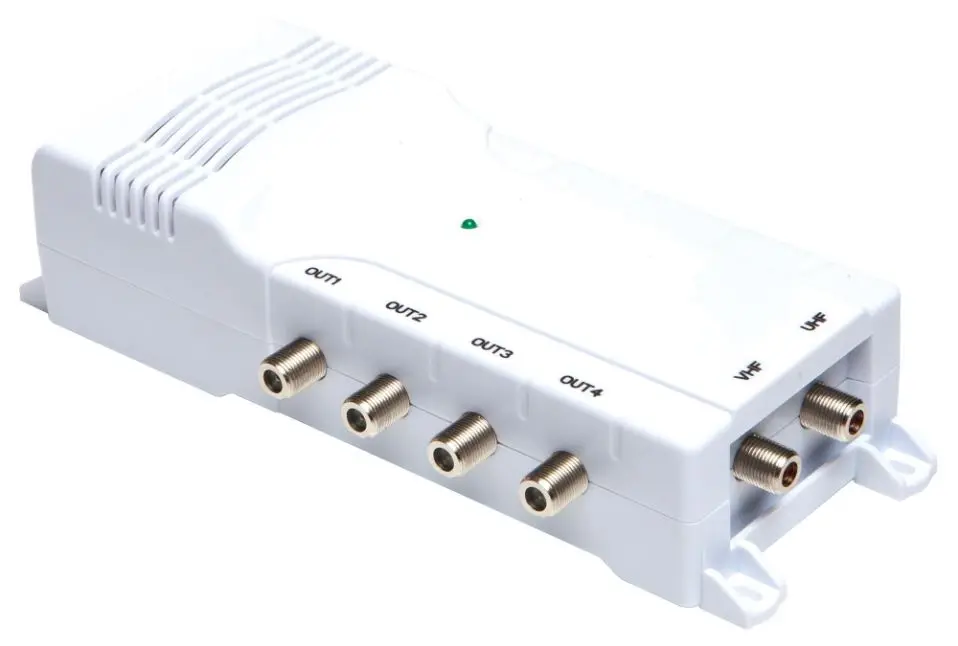 Amplificateur de distribution TV Antiference Série 75 (2 entrées/4 sorties)