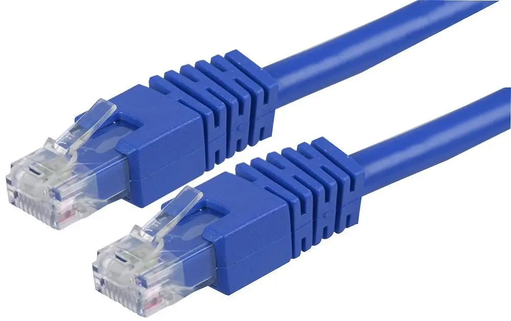 PRO SIGNAL - RJ45 公對公 Cat6 UTP 以太網跳線, 15米 藍色