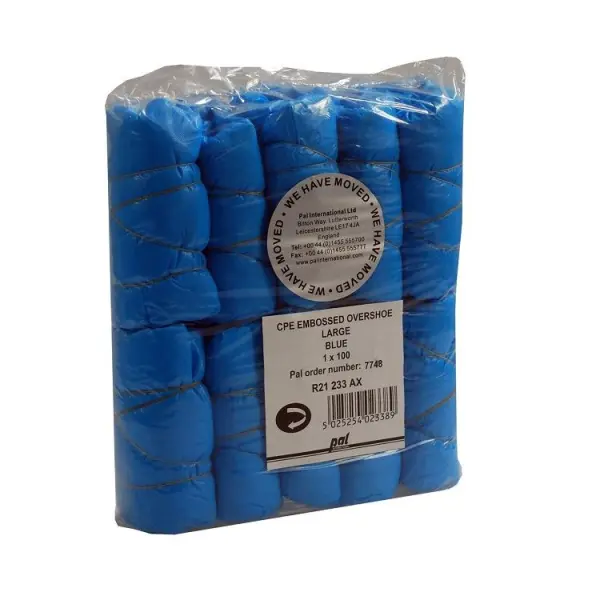 Raraion Disposable Overshoes, Non-Woven, Pack of 100