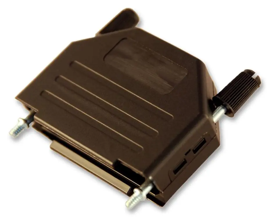 Dosseret DB 25 voies MULTICOMP, noir, nylon