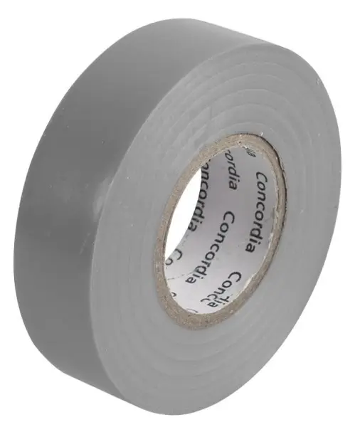 PVC Insulation Tape 19mm x 33m, Grey, 130g