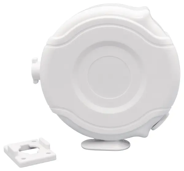 ST HELENS HOME AND GARDEN Twin Retractable Clothes Line White 2 x 13m