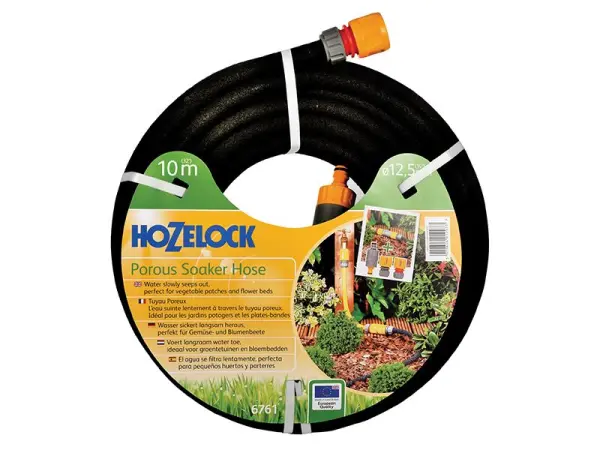 Hozelock 6761 Poreuze Soaker Slang, 10m x 12,5mm