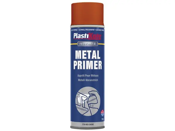 PlastiKote Spray Primer para Metais, Óxido de Ferro, 400ml