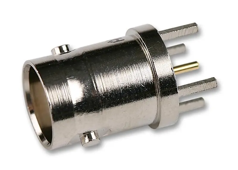 AMPHENOL Conector RF Coaxial BNC Macho Reto, 50 Ohm