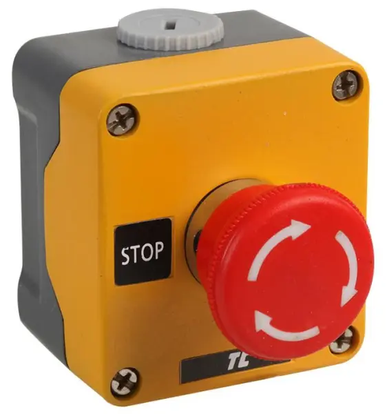 EUROPA Emergency Stop Station, Metal, Twist, 22.5mm