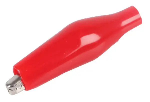 Pince crocodile isolée MULTICOMP PRO, Rouge, 1A