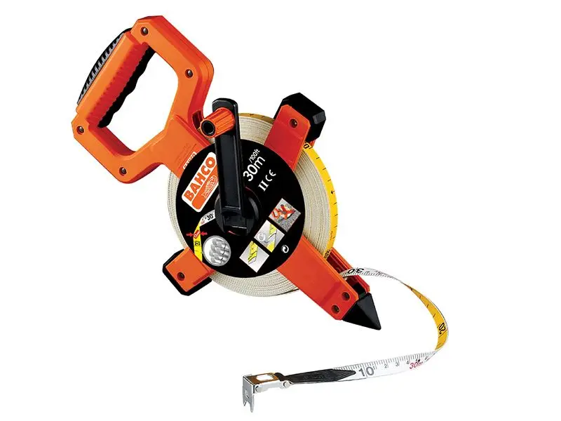 Bahco LTS Open Reel Fibreglass Tape 50m/165ft (13mm)